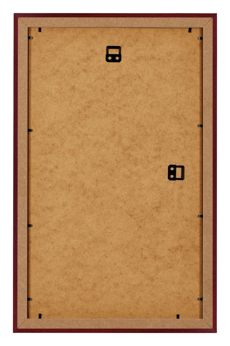 Bilderrahmen 33x48 cm - Weinrot Gewischt - MDF - Mura