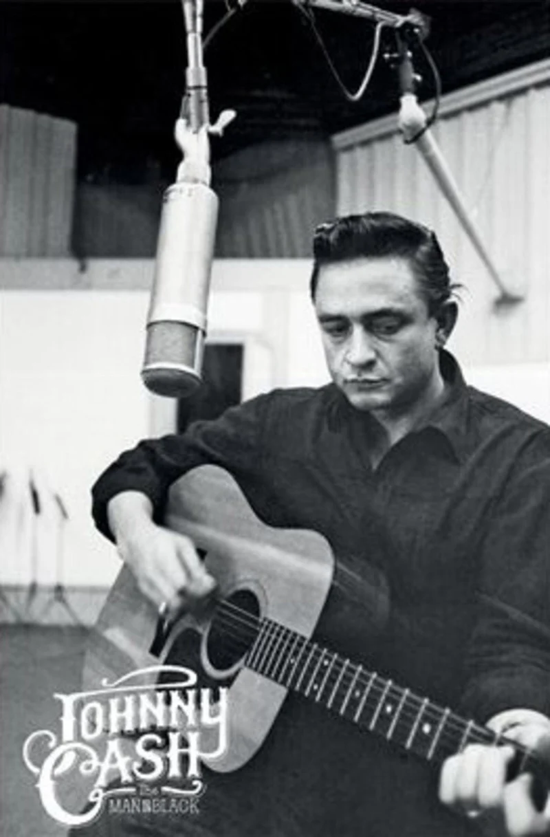 Poster Johnny Cash - Studio 61x91,5cm