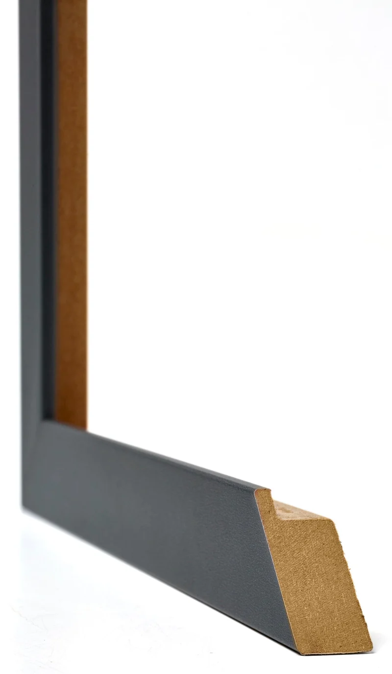 Bilderrahmen 37,5x98 cm - Grau Gewischt - MDF - Mura