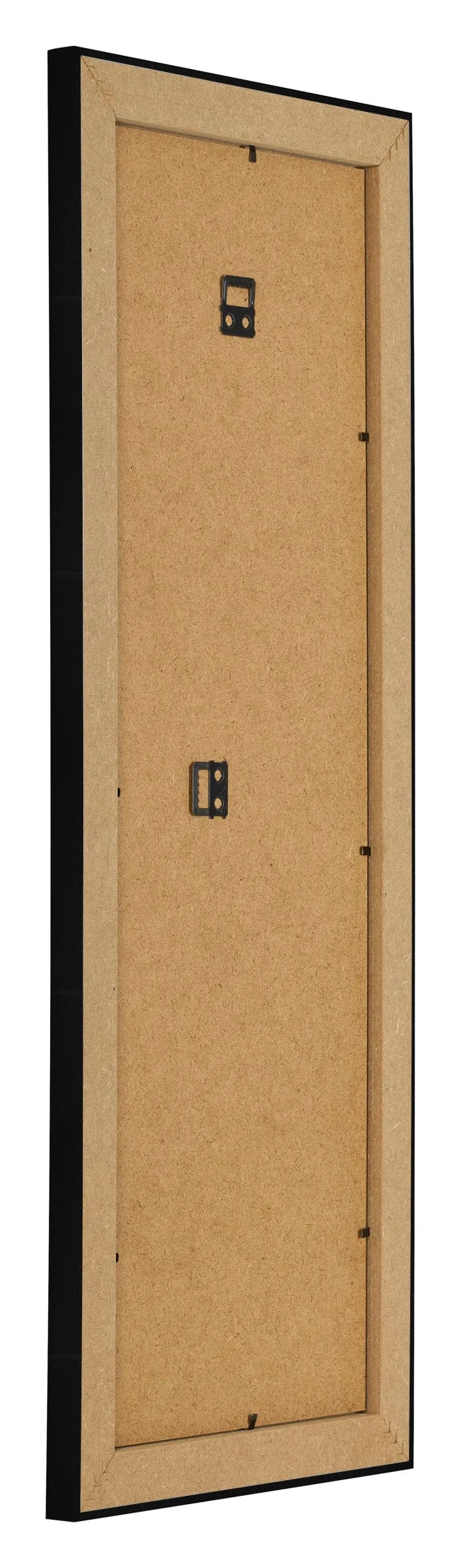 Bilderrahmen 20x60 cm - Schwarz Hochglanz - MDF - Pisa