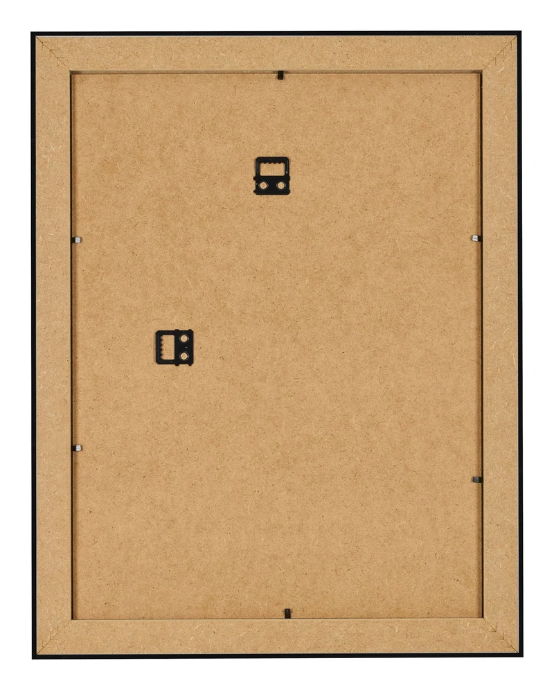 Bilderrahmen 60x80 cm - Schwarz Hochglanz - MDF - Pisa