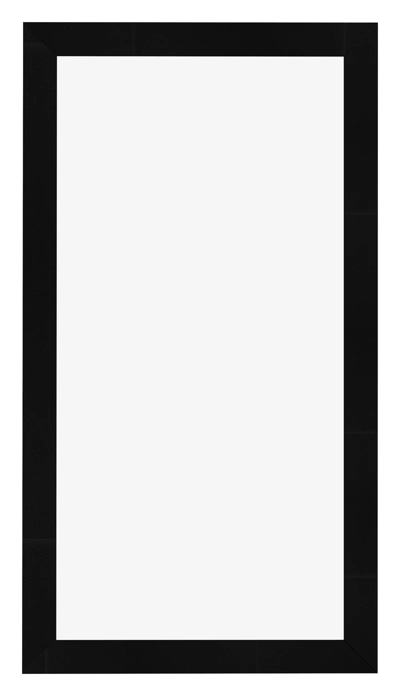 Bilderrahmen 50x100 cm - Schwarz Hochglanz - MDF - Pisa