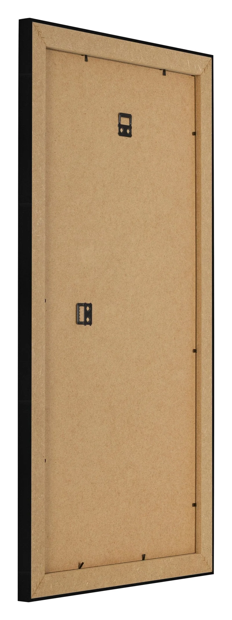 Bilderrahmen 50x100 cm - Schwarz Hochglanz - MDF - Pisa