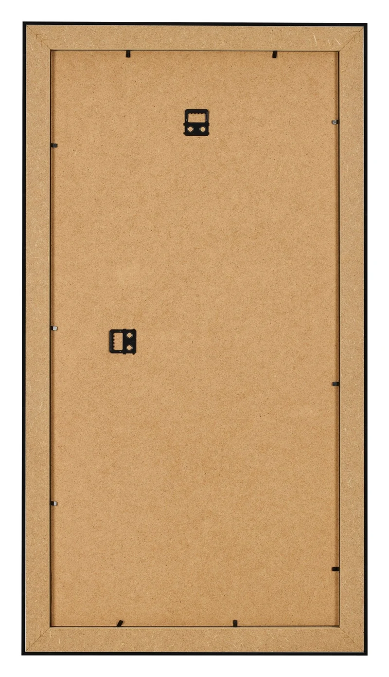 Bilderrahmen 45x80 cm - Schwarz Hochglanz - MDF - Pisa