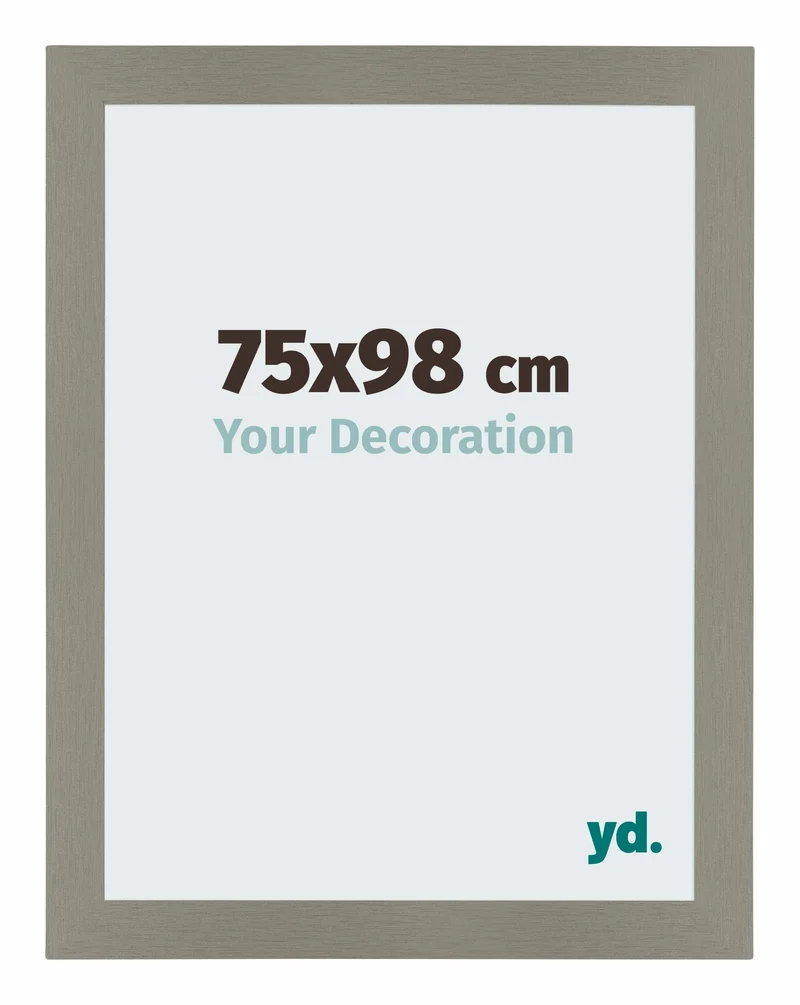 Bilderrahmen 75x98 cm - Antrazit - MDF - Mura