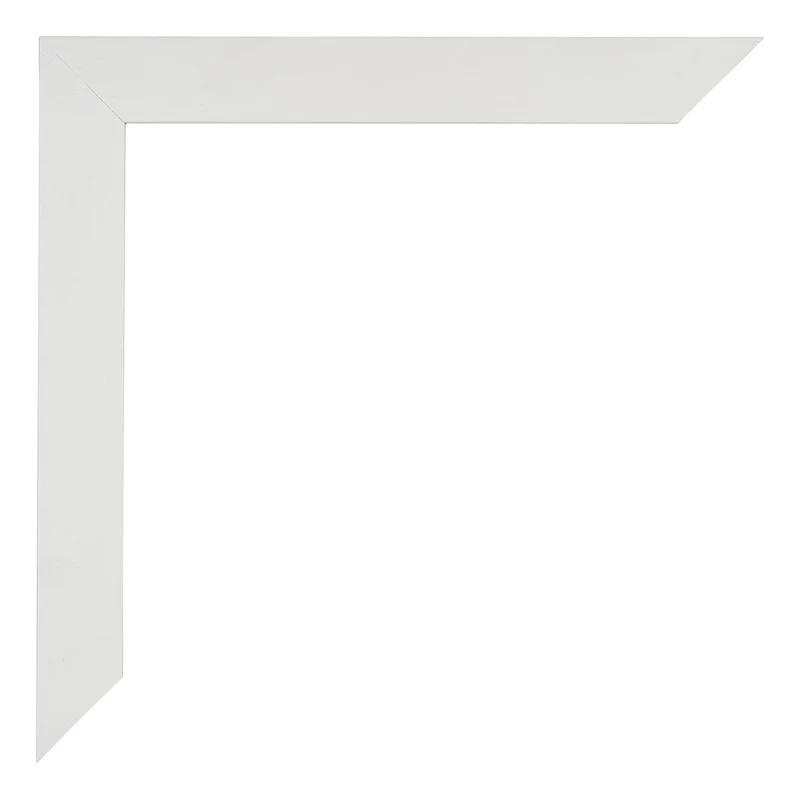 Bilderrahmen 67x98 cm - Weiss Matt - MDF - Mura