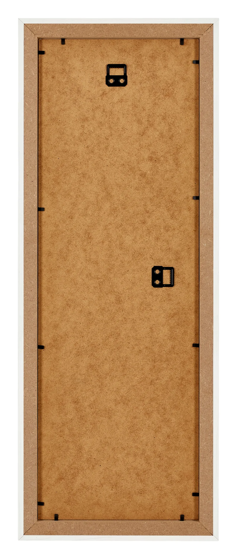 Bilderrahmen 25x75 cm - Weiss Gemasert - MDF - Mura