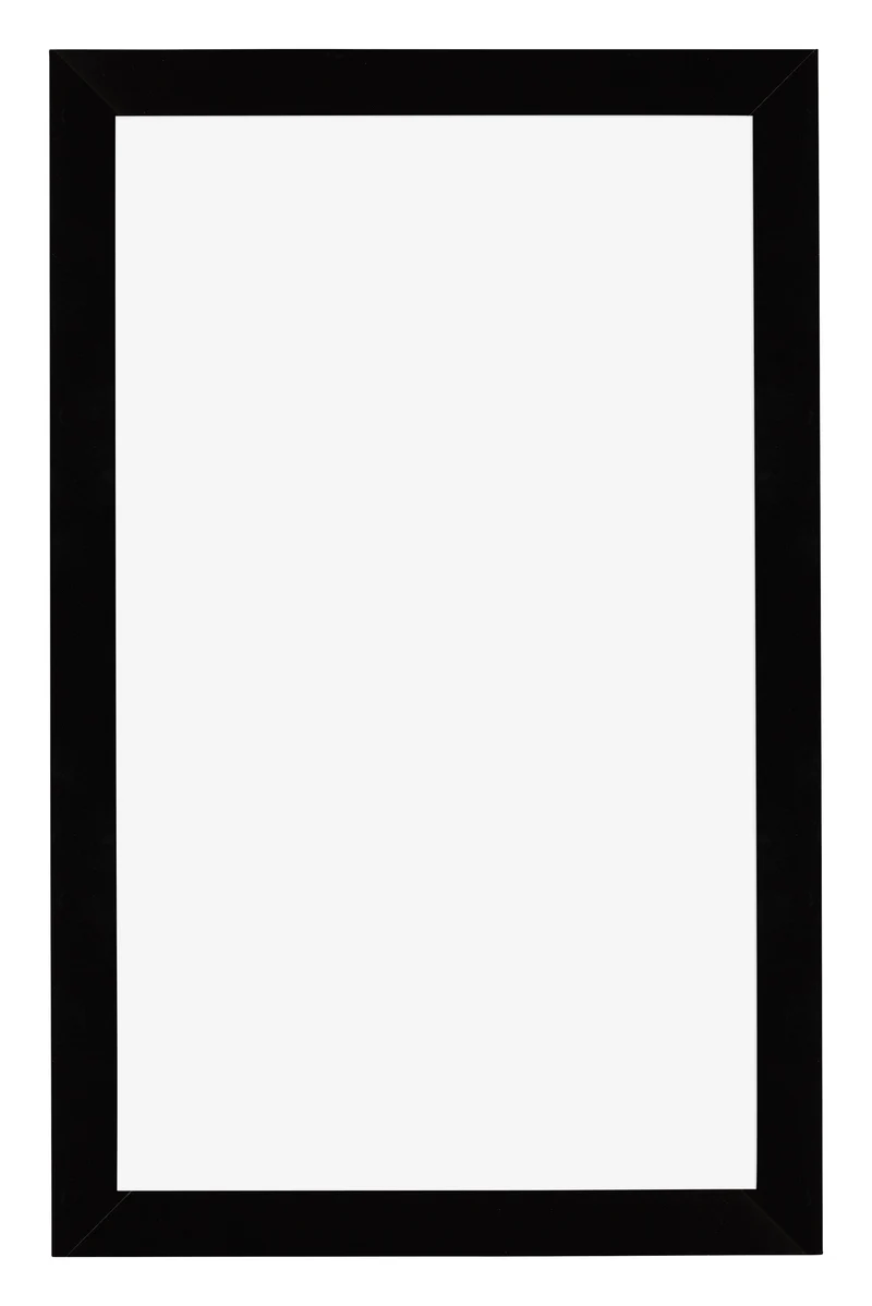 Bilderrahmen 33x48 cm - Schwarz Hochglanz - MDF - Mura