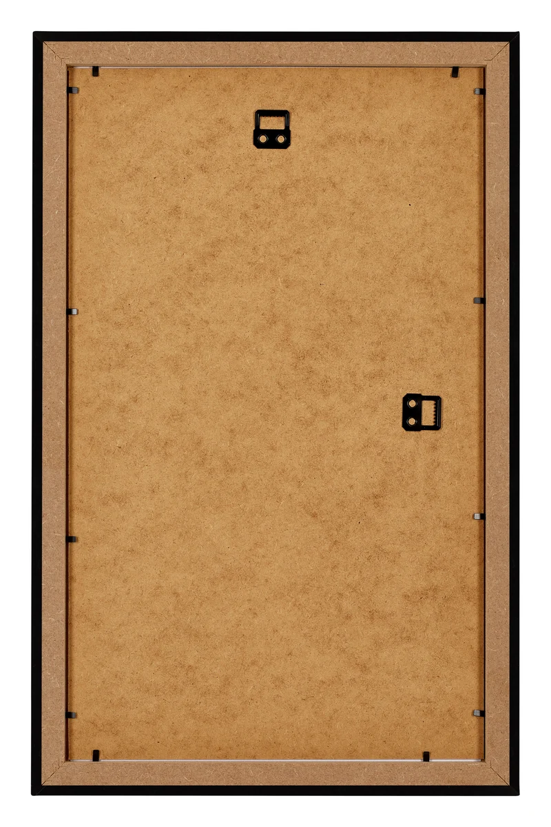 Bilderrahmen 33x48 cm - Schwarz Hochglanz - MDF - Mura