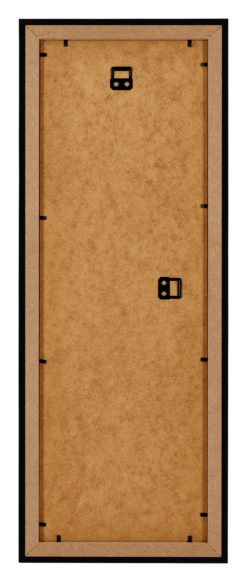 Bilderrahmen 25x75 cm - Schwarz Hochglanz - MDF - Mura