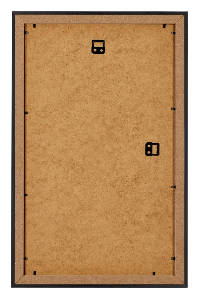 Bilderrahmen 33x48 cm - Schwarz Gemasert - MDF - Mura