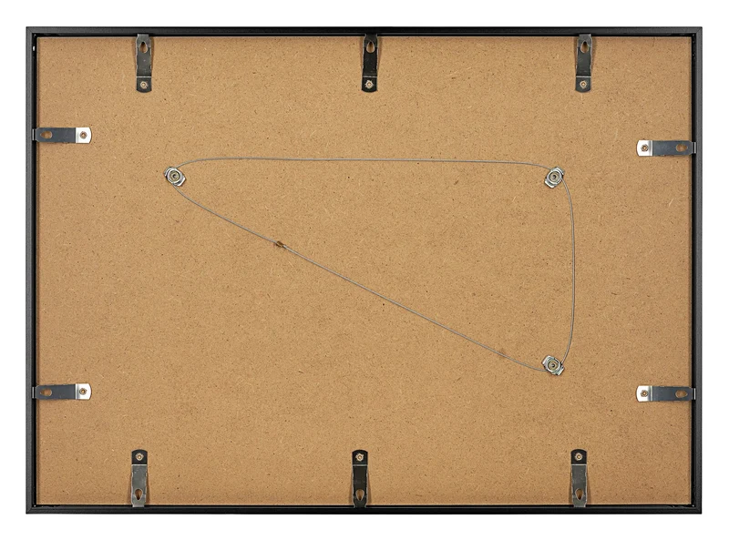 Bilderrahmen A2 - 42x59,4 cm - DIN A2 Schwarz - 3 Stück - Aluminium - Aurora
