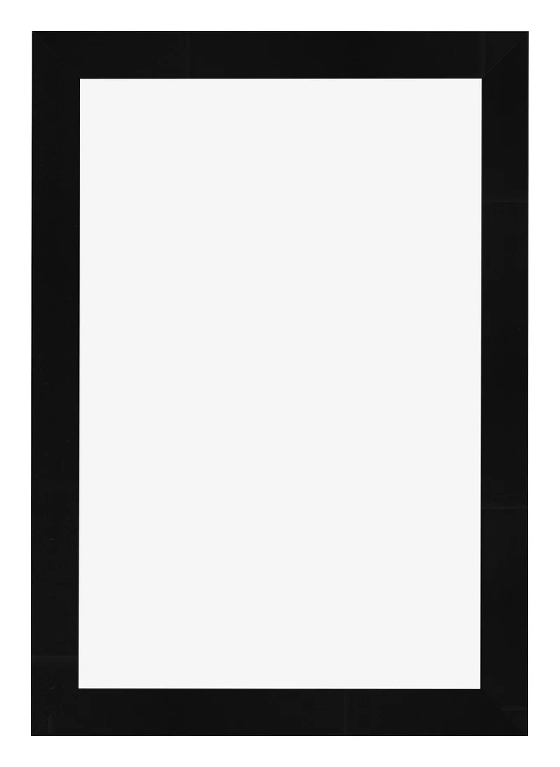 Bilderrahmen 20x30 cm - Schwarz Hochglanz - MDF - Pisa