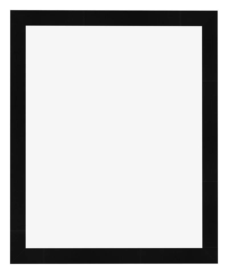 Bilderrahmen 55x65 cm - Schwarz Hochglanz - MDF - Pisa