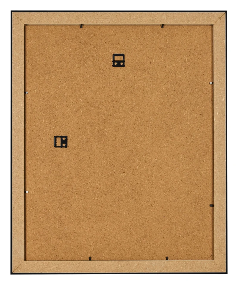 Bilderrahmen 20x25 cm - Schwarz Hochglanz - MDF - Pisa