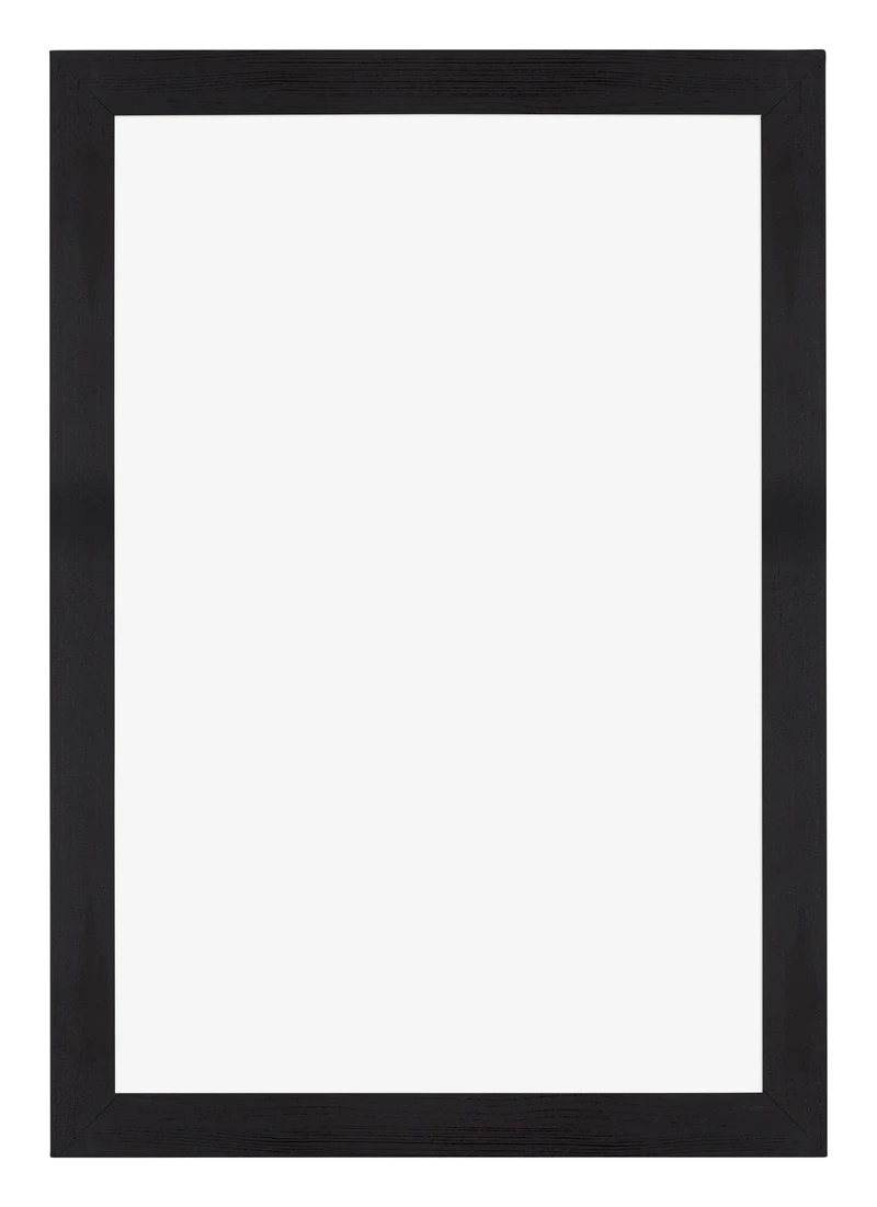 Bilderrahmen 32x45 cm - Schwarz Gemasert - MDF - Mura
