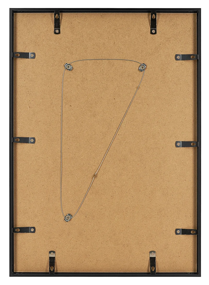 Bilderrahmen A2 - 42x59,4 cm - DIN A2 Schwarz - 2 Stück - Aluminium - Aurora