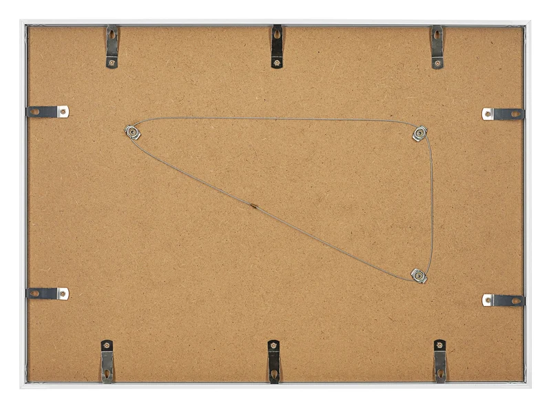 Bilderrahmen A2 - 42x59,4 cm - DIN A2 Weiss - 2 Stück - Aluminium - Aurora