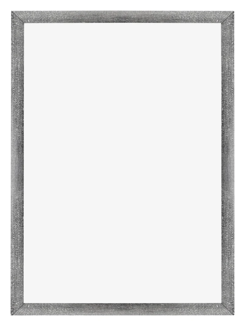 Bilderrahmen 68x98 cm - Grau Gewischt - MDF - Mura