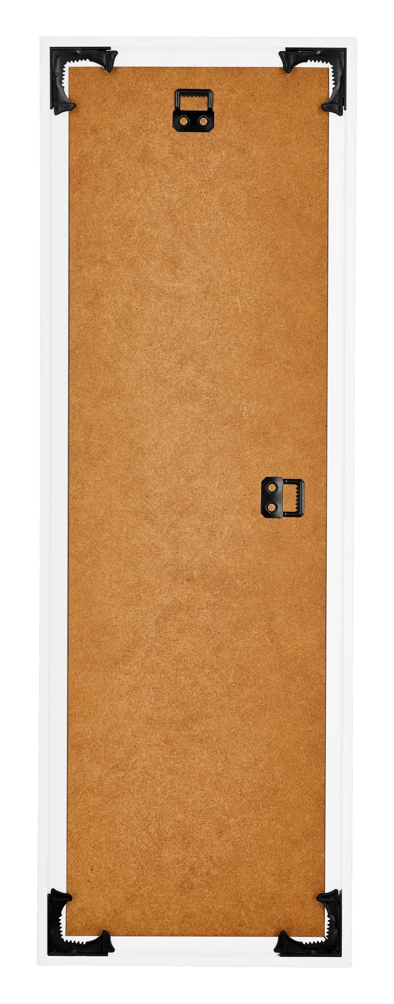 Bilderrahmen 33x98 cm - Weiß Hochglanz - Kunststoff - Evry