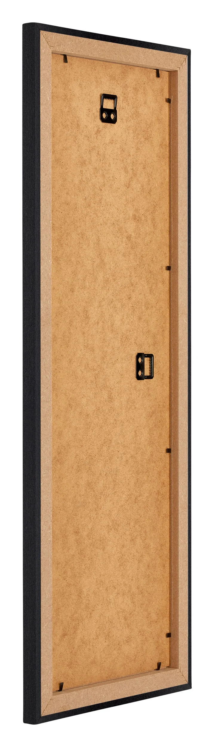 Bilderrahmen 25x75 cm - Schwarz Matt - MDF - Mura