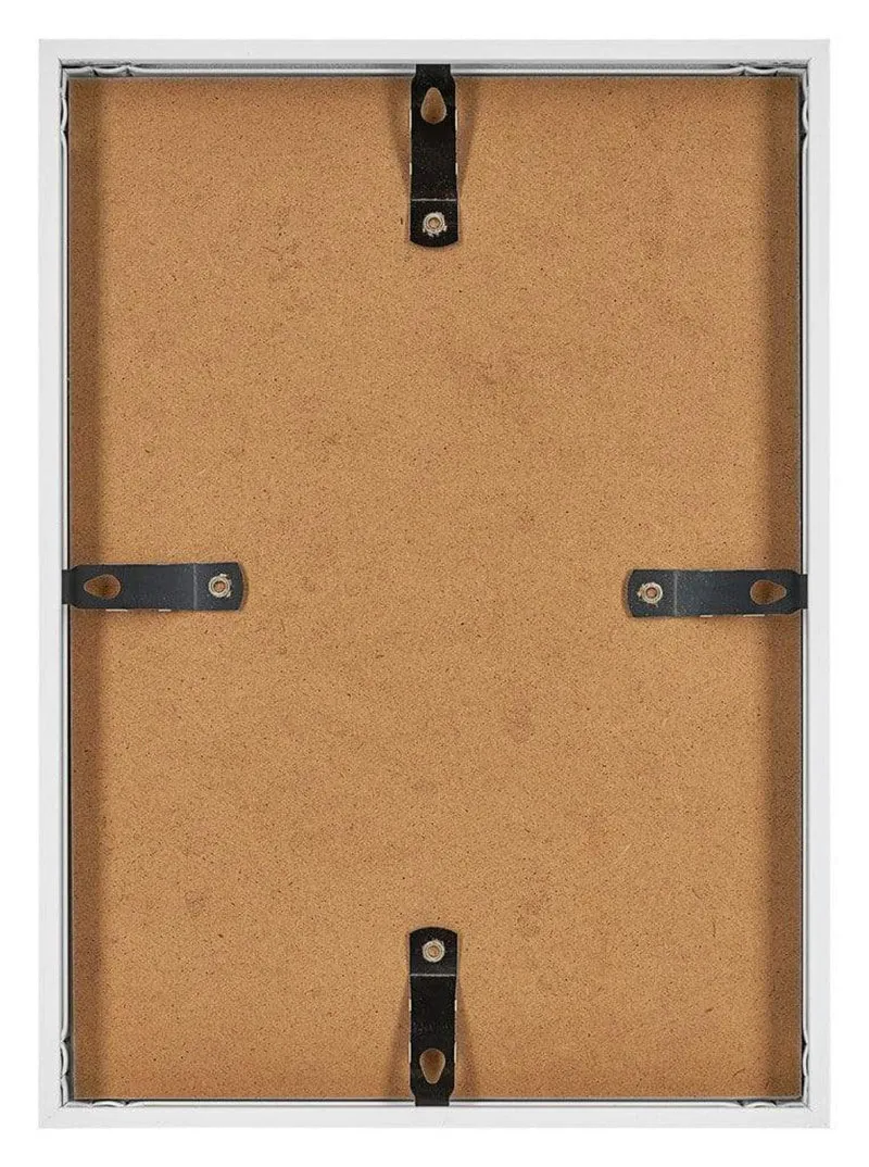 Bilderrahmen A4 - 21x29,7 cm - DIN A4 Weiss - Aluminium - Aurora