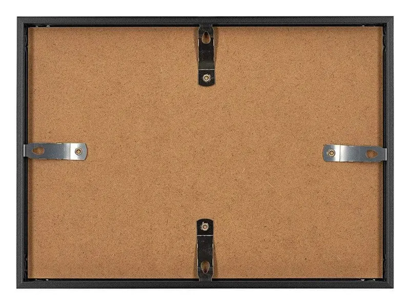 Bilderrahmen A4 - 21x29,7 cm - DIN A4 Schwarz - Aluminium - Aurora
