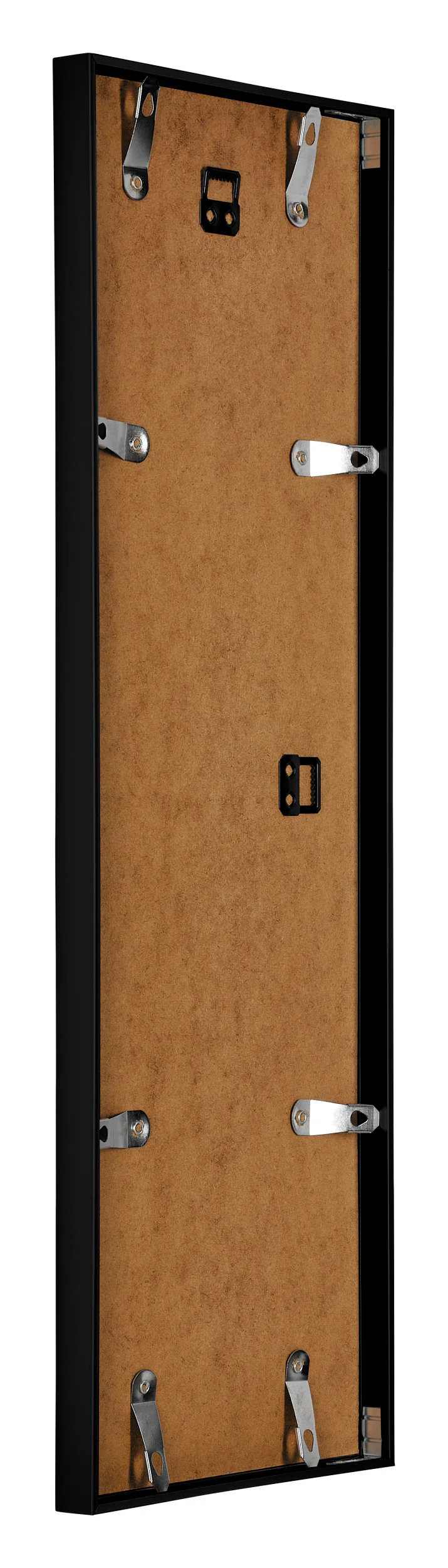 Bilderrahmen 25x75 cm - Schwarz Matt - Aluminium - Kent