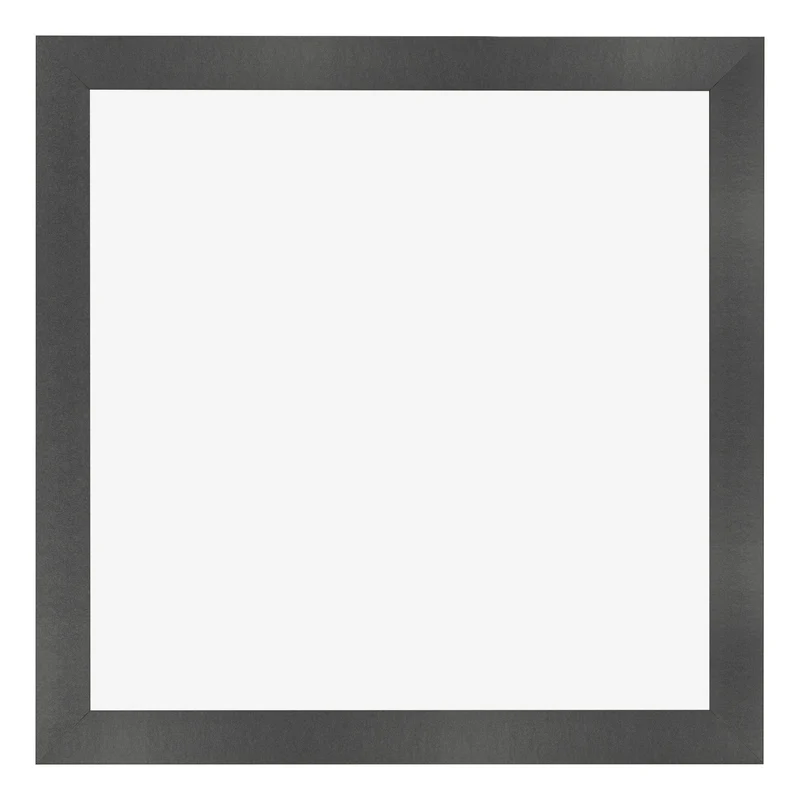 Bilderrahmen 30x30 cm - Schwarz Matt - MDF - Pisa
