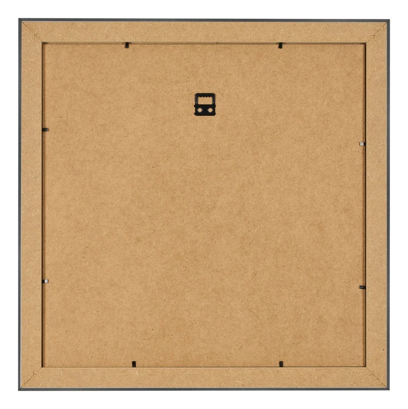 Bilderrahmen 55x55 cm - Schwarz Matt - MDF - Pisa