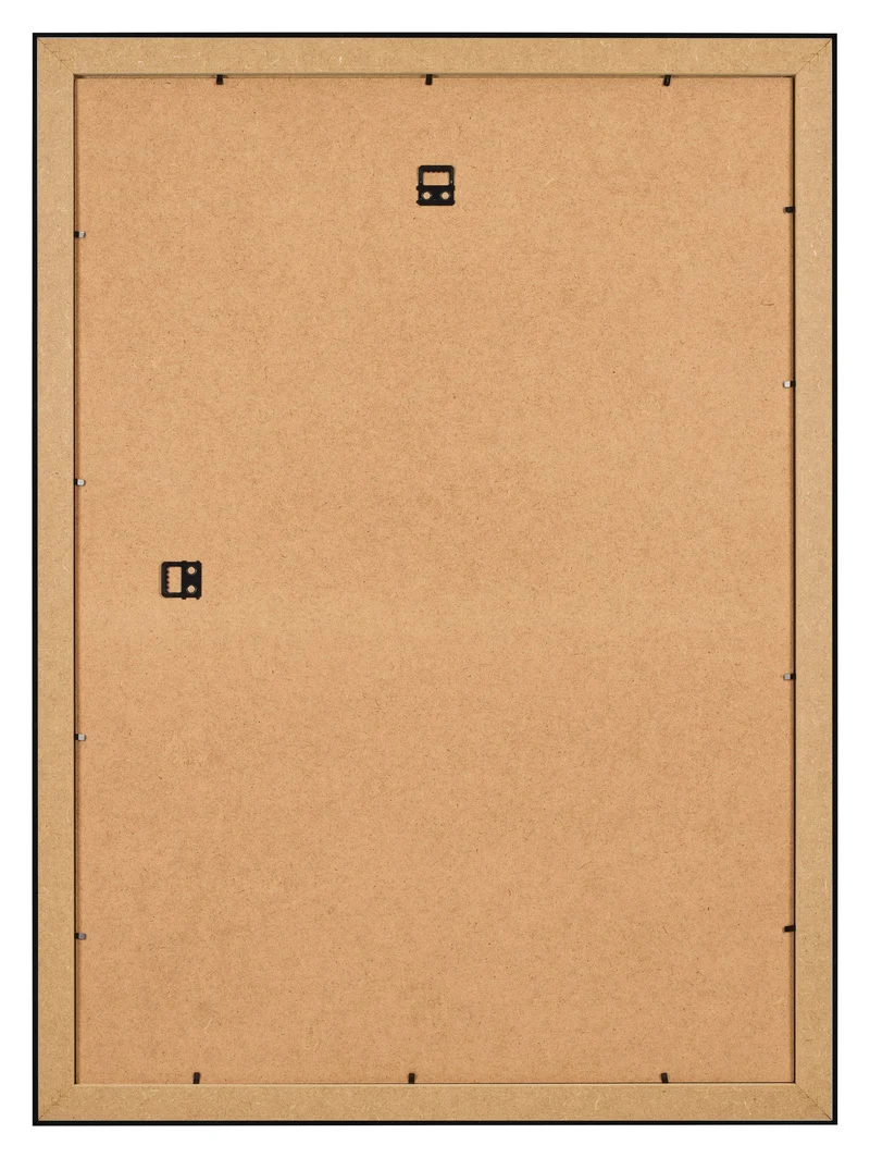 Bilderrahmen 59x84 cm - Schwarz Hochglanz - MDF - Pisa