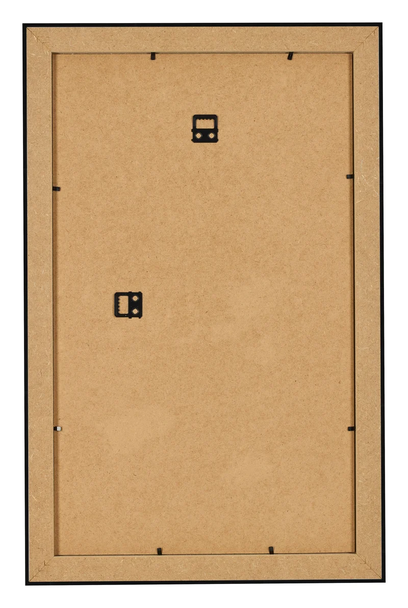 Bilderrahmen 30x50 cm - Schwarz Hochglanz - MDF - Pisa