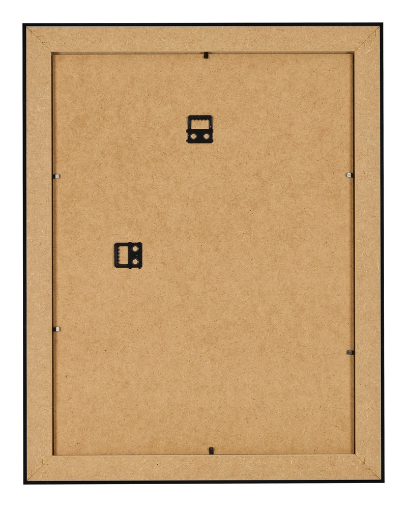 Bilderrahmen 75x100 cm - Schwarz Hochglanz - MDF - Pisa