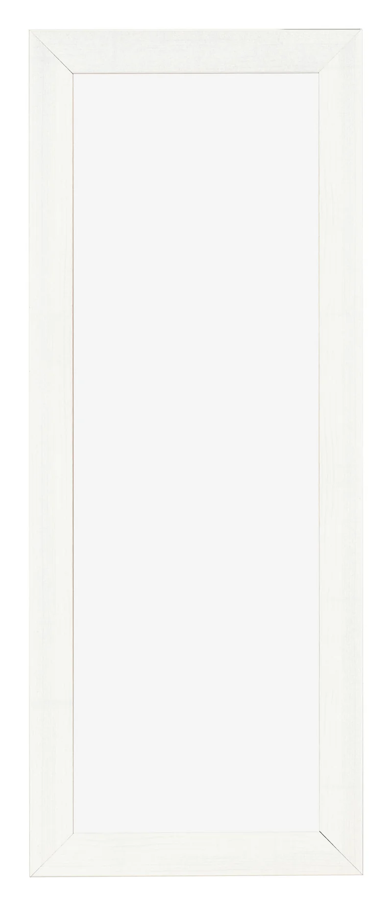 Bilderrahmen 25x75 cm - Weiß Gemasert - MDF - Pisa
