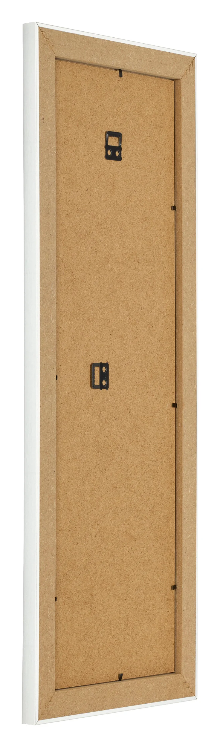 Bilderrahmen 25x75 cm - Weiß Gemasert - MDF - Pisa