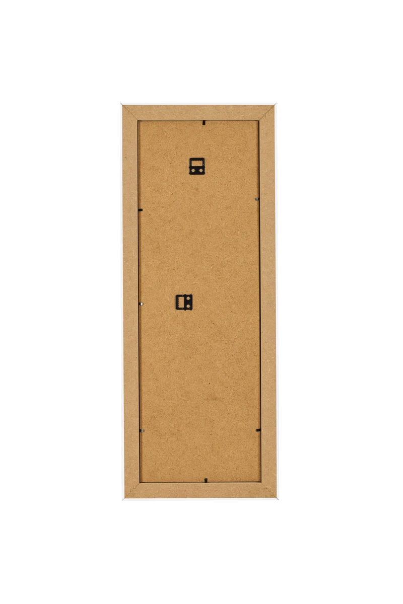 Bilderrahmen 20x60 cm - Weiß Hochglanz - MDF - Pisa