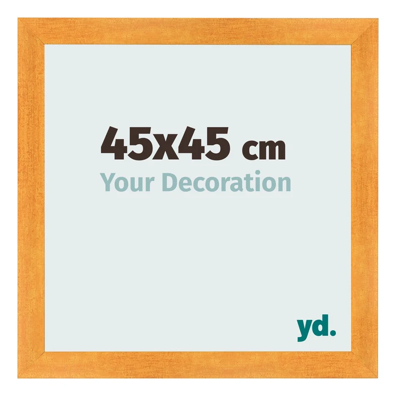 Bilderrahmen 45x45 cm - Orange - MDF - Pisa