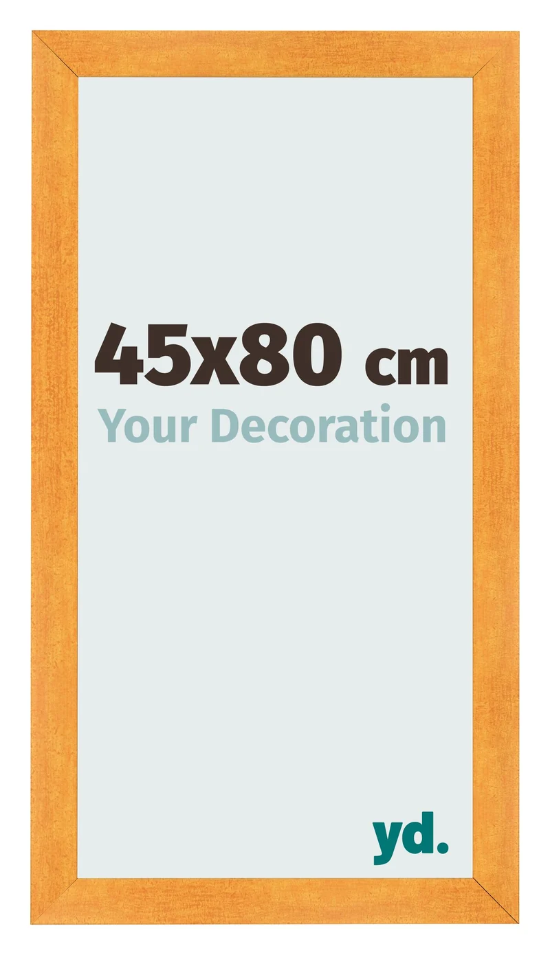 Bilderrahmen 45x80 cm - Orange - MDF - Pisa