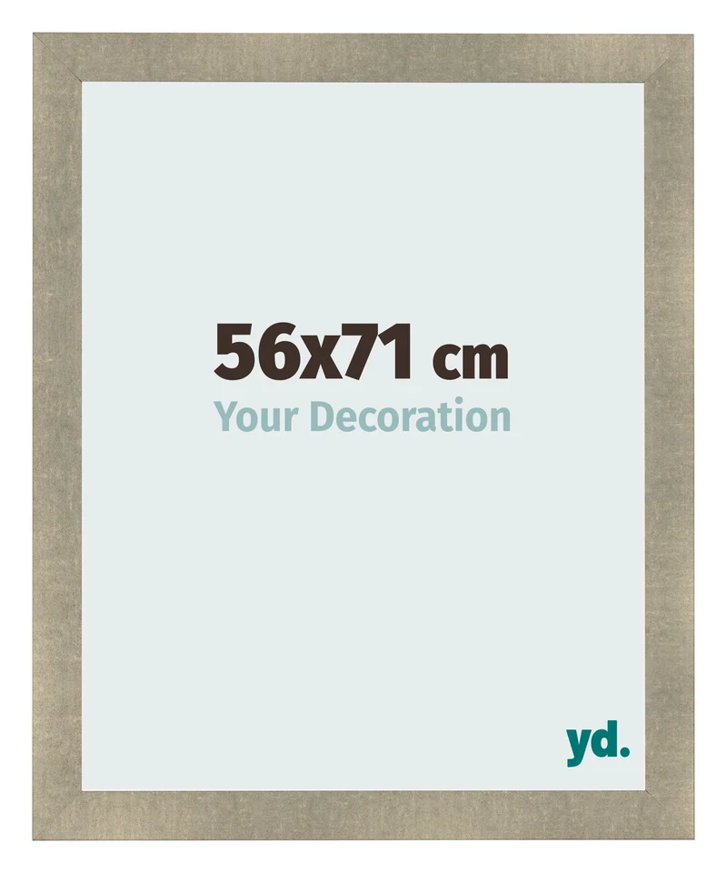 Bilderrahmen 56x71 cm - Gold Antik - MDF - Pisa