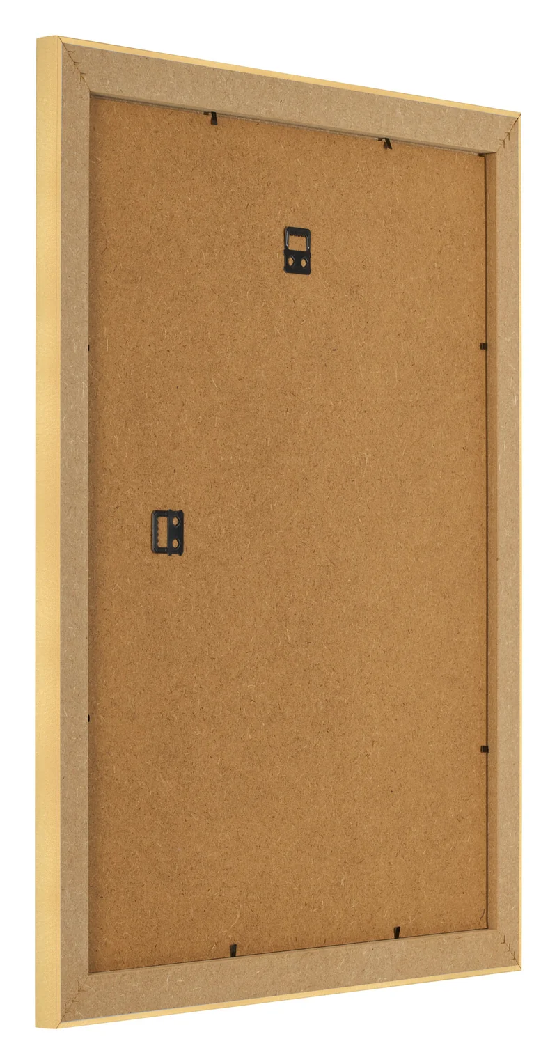 Bilderrahmen 60x70 cm - Gold Matt - MDF - Pisa