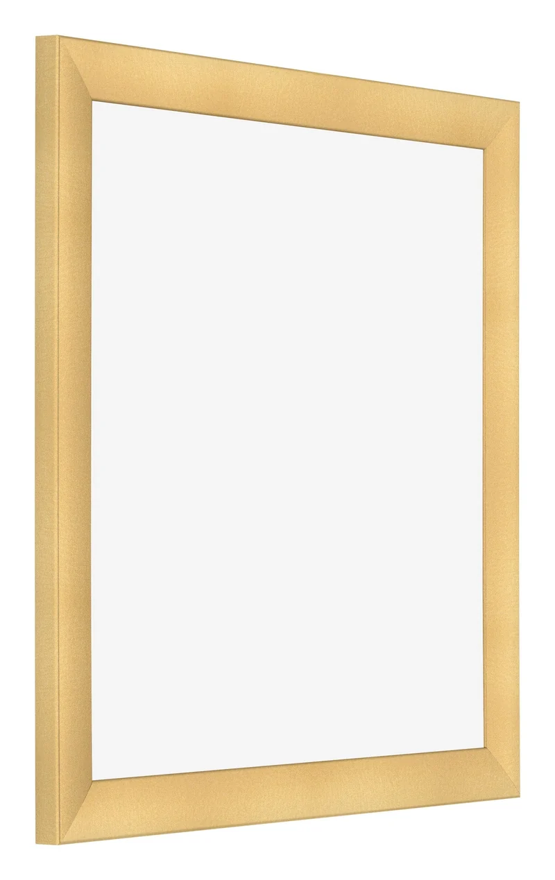 Bilderrahmen 40x40 cm - Gold Matt - MDF - Pisa