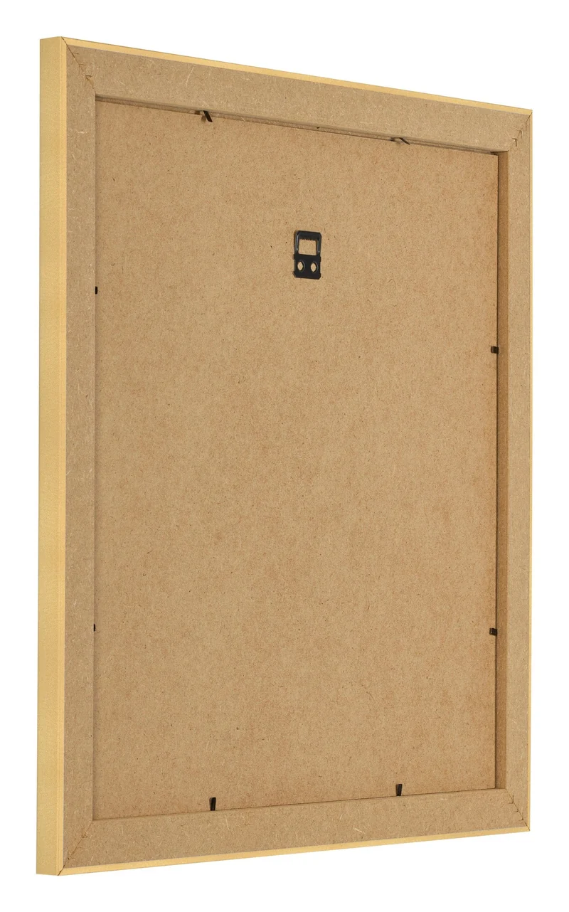 Bilderrahmen 70x70 cm - Gold Matt - MDF - Pisa