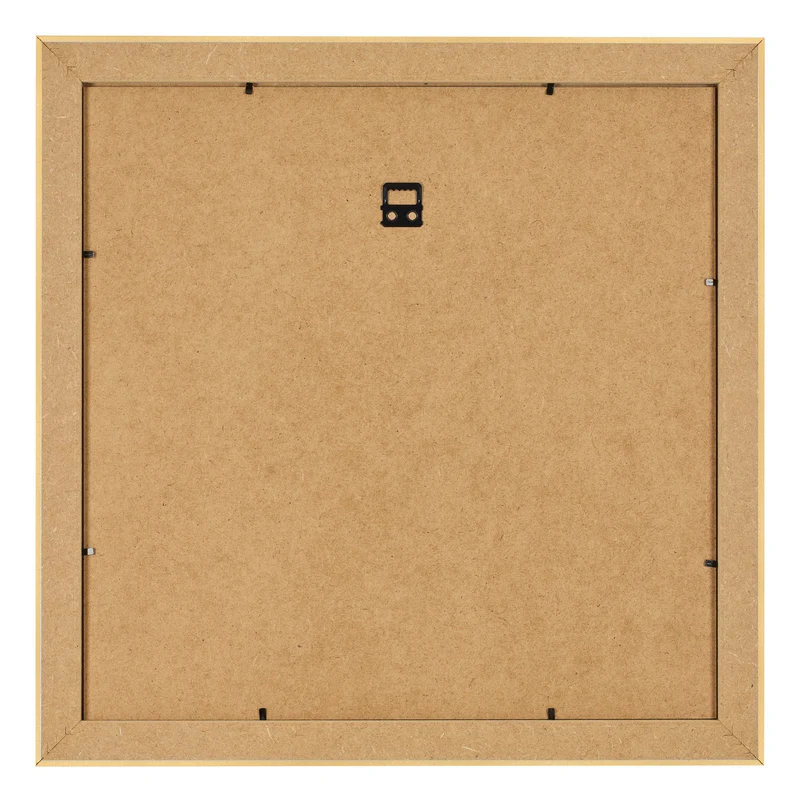 Bilderrahmen 70x70 cm - Gold Matt - MDF - Pisa