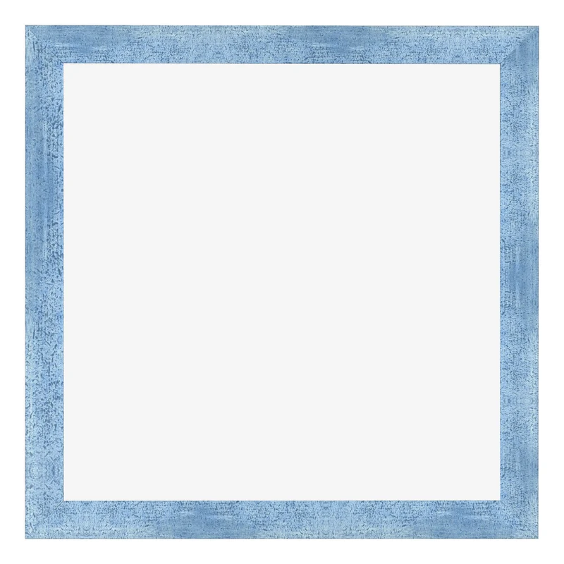 Bilderrahmen 55x55 cm - Hellblau Gewischt - MDF - Pisa