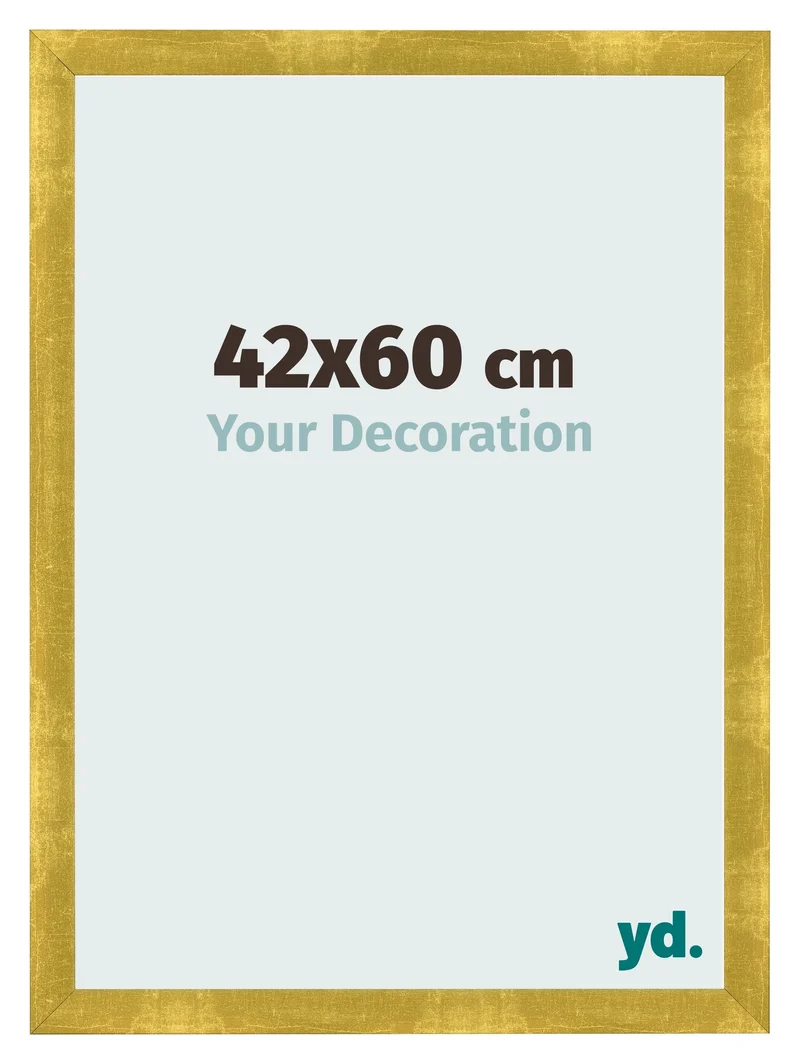 Bilderrahmen 42x60 cm - Gold Vintage - MDF - Pisa