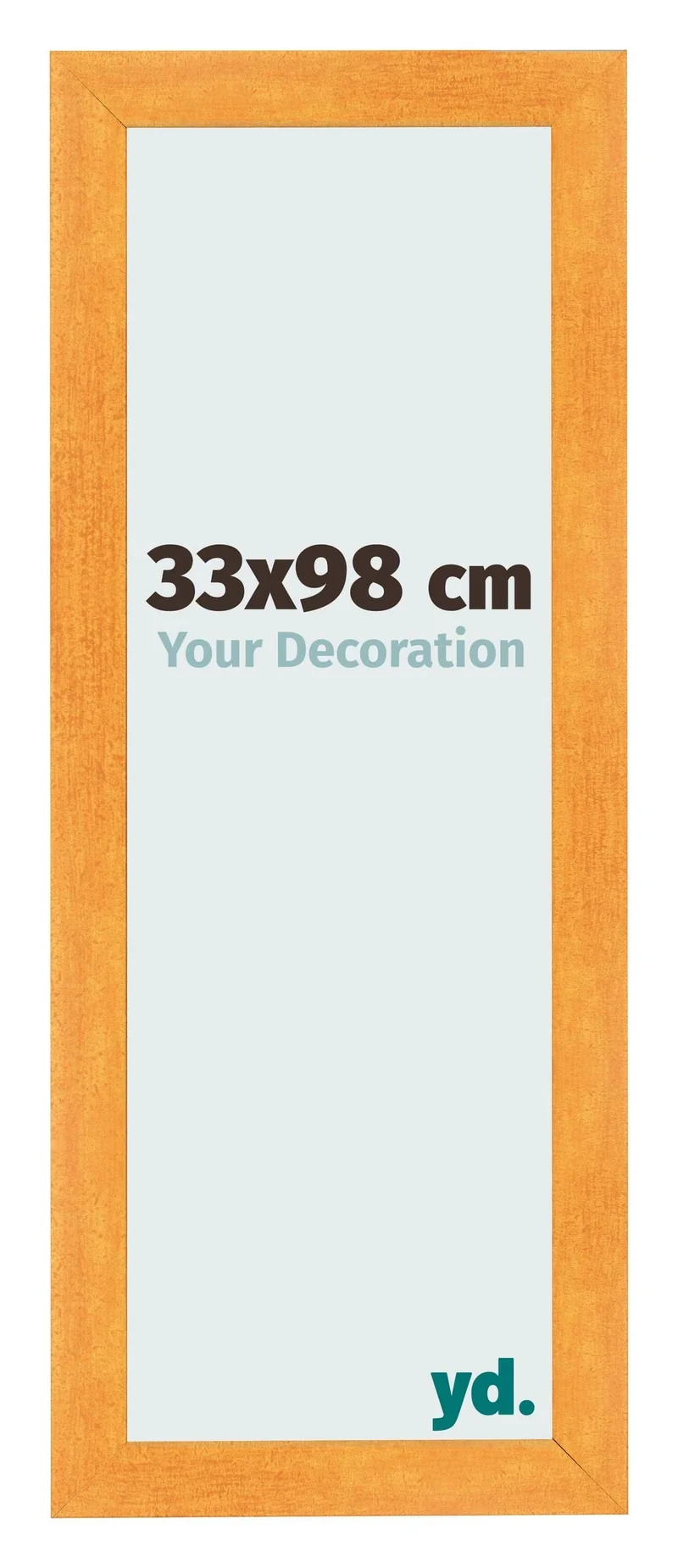Bilderrahmen 33x98 cm - Orange - MDF - Pisa