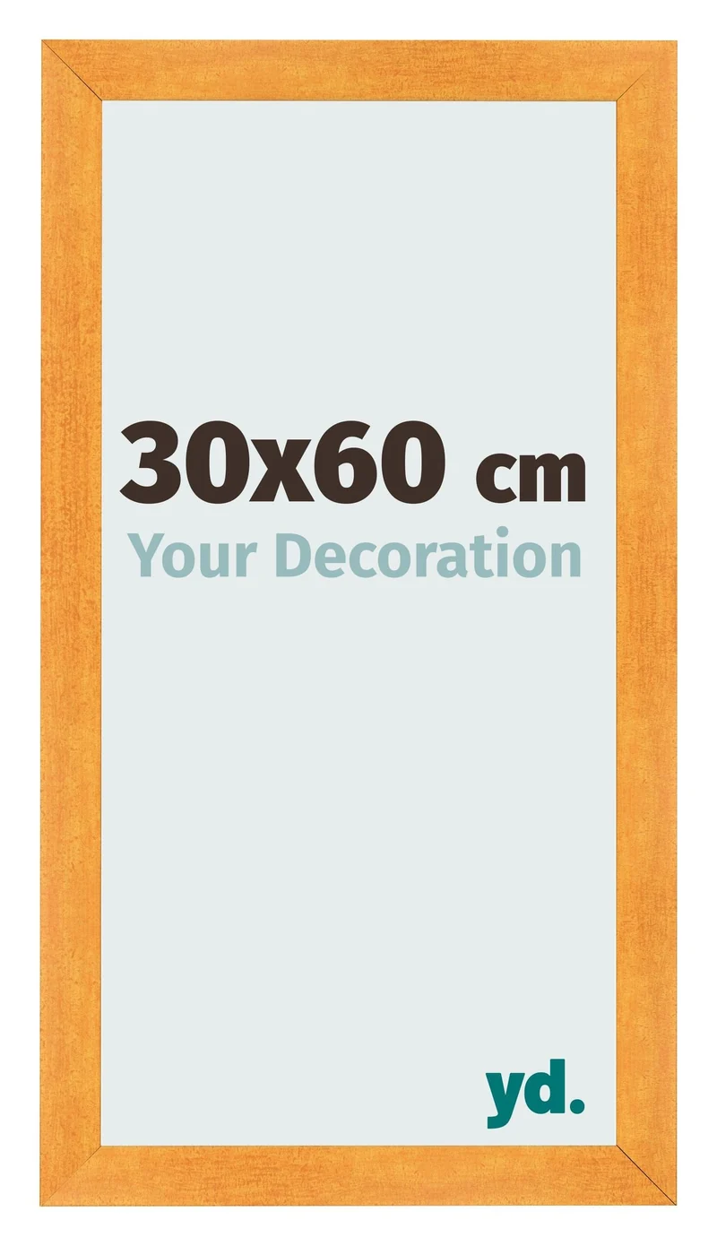 Bilderrahmen 30x60 cm - Orange - MDF - Pisa