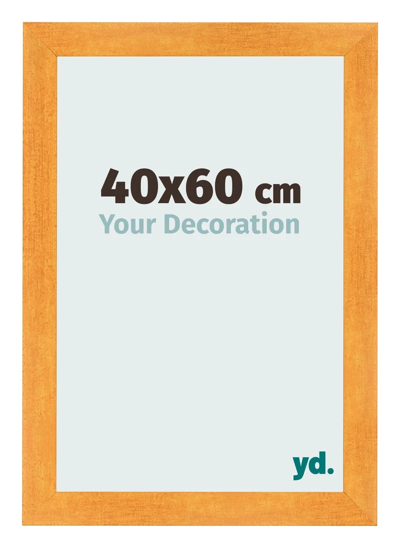 Bilderrahmen 40x60 cm - Orange - MDF - Pisa