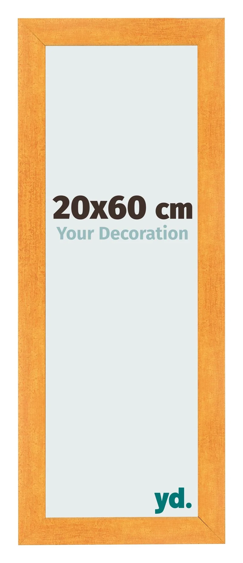 Bilderrahmen 20x60 cm - Orange - MDF - Pisa