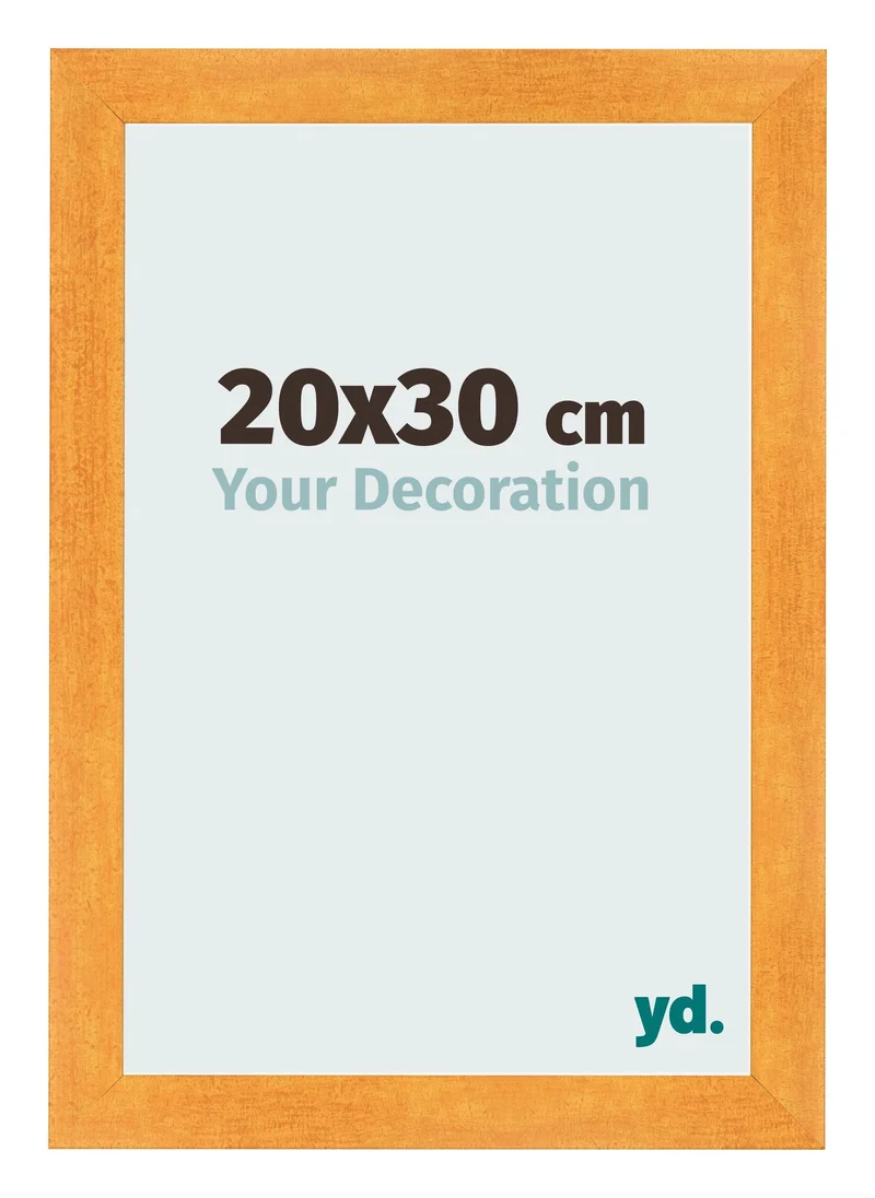 Bilderrahmen 20x30 cm - Orange - MDF - Pisa